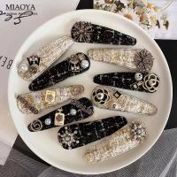 MIAOYA Fashion Jewelry Shop กิ๊ฟติดผมคามิเลียสำหรับสุภาพสตรีหมายเลข5อุปกรณ์เสริมออกแบบทรงผม INS ของขวัญวันวาเลนไทน์