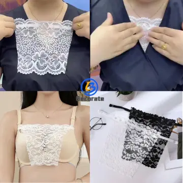 Lace Bra Covering Cloth Seamless Tube Top Anti-Exposure Artifact