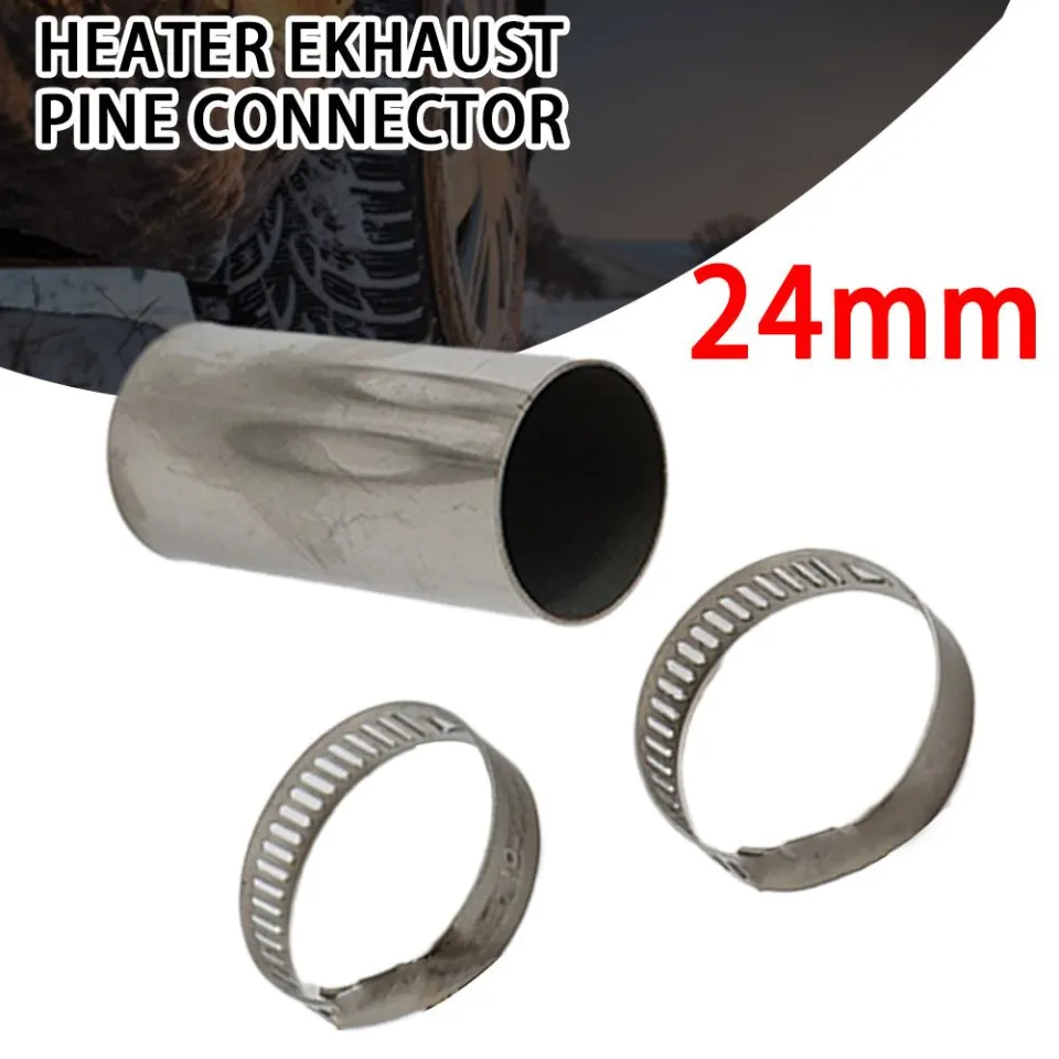 Hot K] 24mm Heater Exhaust Pipe Connector Air Parking Heater Stainless  Steel Gas Vent Hose For Webasto Night Boat Heater