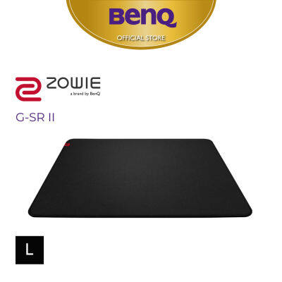 ZOWIE G-SR II Esports Gaming Mouse Pad แผ่นรองเมาส์สีดำ ขนาด L/ใหญ่ (แผ่นรองเมาส์เกมมิ่ง, แผ่นรองเมาส์ ZOWIE)