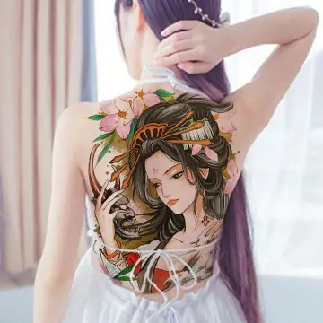 11 Incredible Geisha Tattoo Images Designs