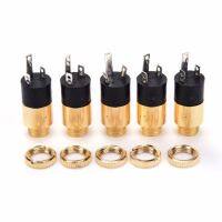 5pcs 3.5mm Pj-392 Stereo Female Socket Jack With Screw 3.5 Audio Video Headphone Connector Pj392 Gold Plated