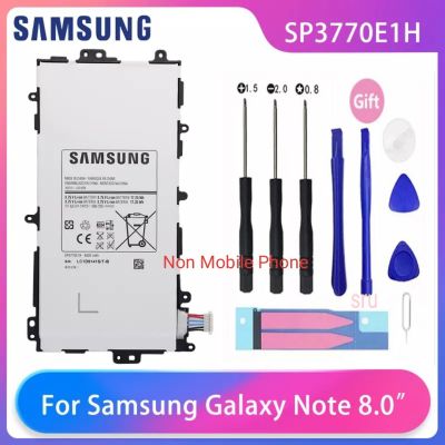 Battery Samsung Galaxy Note 8.0 "GT-N5100 💞💞🇹🇭N5110 N5120แท็บเล็ตแบตเตอรี่ SP3770E1H 4600MAh Samsung แบตเตอรี่ฟรีเครื่องมือ...