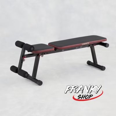 [พร้อมส่ง] ม้านั่งสำหรับเวทเทรนนิ่งหน้าท้องแบบเอียงขึ้นเอียงลงชนิดพับได้ Fold-Down Incline Weights Bench with Leg Bar