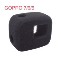 โฟม ฟองน้ำ ลดเสียงลม สำหรับกล้องโกโปร GOPRO 12/11/10/9/8/7/6/5/SESSION Windshield foam cover For Gopro