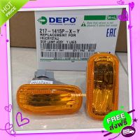 ส่งฟรี เก็บปลายทาง ไฟเลี้ยวข้าง ไฟแก้มข้าง ไฟแก้ม HONDA CITY 2014 2015 2016 2017 2018 2019 เลนส์ส้ม ส่งจากกรุงเทพ