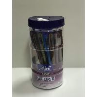 NEW** โปรโมชั่น ปากกาelfen STORM สีน้ำเงิน ด้ามคละสี 50ด้าม พร้อมส่งค่า ปากกา เมจิก ปากกา ไฮ ไล ท์ ปากกาหมึกซึม ปากกา ไวท์ บอร์ด