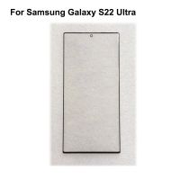 แผงหน้าจอเลนส์กระจก Lcd อัลตร้าสำหรับ Galaxy S22แผงหน้าจอสัมผัส S 22กระจกกรอบนอกหน้าจอสัมผัสแบบพิเศษโดยไม่ต้องเฟล็กซ์