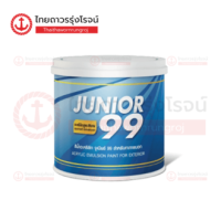 NIPPON JUNIOR 99 สีน้ำด้าน ภายนอก 3.5ลิตร/ 17.5ลิตร |แกลลอน||ถัง|TTR