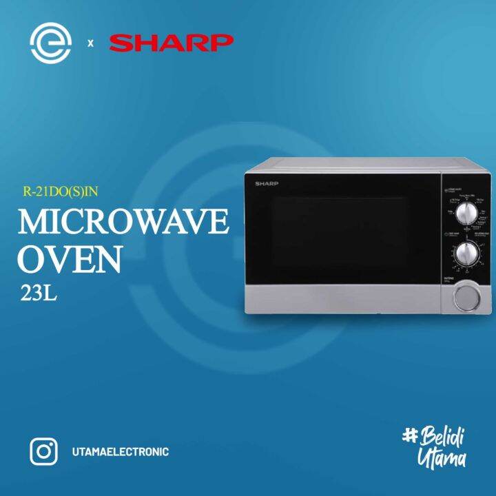 microwave sharp r 21d0 s in