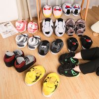 【cw】 Spoof Shoes Women 39;s Cotton Slippers Keep Warm Design Indoor Warmth Foot Cover Sneakers Room ！