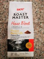 กาแฟคั่วบด Ucc  Rost master House Blend  Ground Roasted cofee  250g. exp 06/23