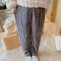 Women Winter Flannel Warm Pajamas Set Thickness Sleepwear Suit Soft Pajamas for Female Pant 2 Pieces Sweater Oversize 6XL