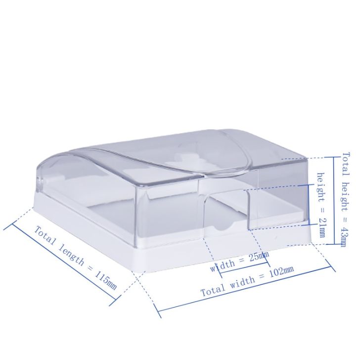 customer-favorite-กล่องซ็อกเก็ตป้องกันง่ายสวิตช์ผนังกล่องกาวติดเล็บแผงกันน้ำ86กล่องพาวเวอร์พอยเตอร์สวิตช์และอุปกรณ์นิรภัย
