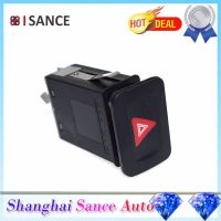 ISANCE Emergency Hazard Flasher Warning Light Switch 1J0953235C For VW Golf Jetta GL GLI GLS GLX GTI TDI 1999 2000 2001-2006 Push Button