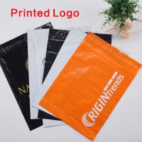 printed customized black bags black poly mailer bags mailing courier bags