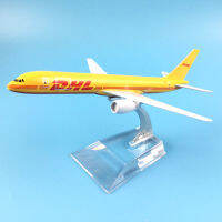 ร้อนขายเครื่องบินรุ่นโบอิ้ง757 DHL ขนส่งสินค้าเครื่องบิน B757 16เซนติเมตรโลหะผสมจำลองเครื่องบินรุ่นสำหรับเด็กของเล่นของขวัญคริสต์มาส