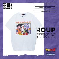 【HOT】เสื้อยืด ลายการ์ตูน ดราก้อนบอล DragonBall Z ลิขสิทธิ์แท้จากญี่ปุ่น Group Collection Limited ลายกลุ่มลิมิเ เสื้อผู้ชายเท่100%cotton