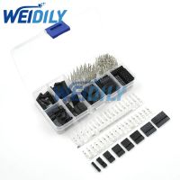 ஐ❀ 310PCS Dupont Wire Jumper Pin Header Connector Housing Kit Male Crimp Pins Female Pin Connector Terminal Pitch With Box