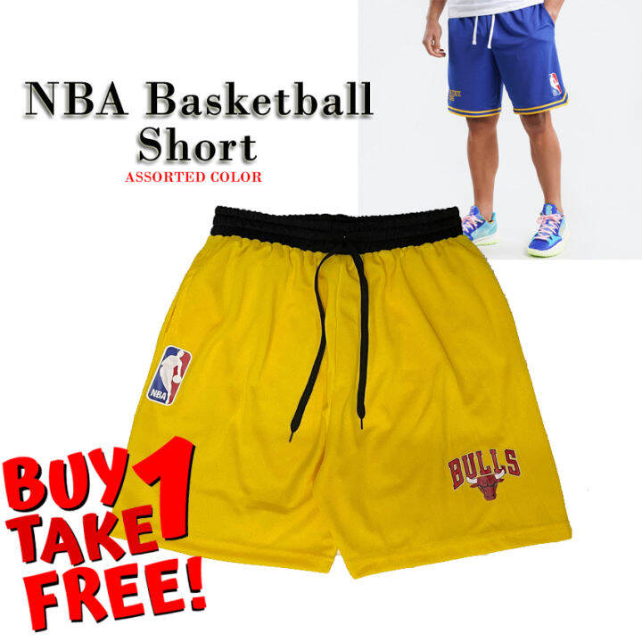 nba shorts team name on front