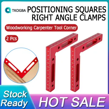 Aluminium Alloy 90 Degree Positioning Squares Right Angle Clamps