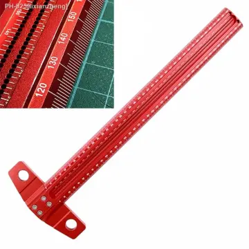 60cm High Precision Angle Ruler Woodworking Scribe Drawing Marking
