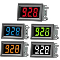 ▼☢ DC 3.5-30V Digital Car Voltmeter Automotive Voltage Meter Red/Blue/Green12V 24V Motorcycle Vehicle LED Display Voltage Tester