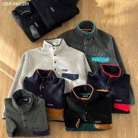 Patagonia ผ้าฟลีซคอตั้งแบบสวมหัวแบบดั้งเดิมของแท้จาก Patagonia