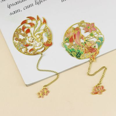 【cw】 1PC Chinese Tassel Pendant Book Clip Pagination Stationery Student School Office Supplies ！
