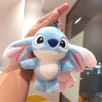 IOy-711 ที่นิยมในโลกออนไลน์เผือกสีม่วง Stitch จี้พวงกุญแจตุ๊กตา Stitch จี้กระเป๋ากระเป๋าผู้หญิง N18-227