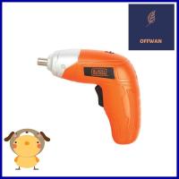 สว่านไขควง BLACK&amp;DECKER KC3610-B1 3.6 โวลต์SCREWDRIVER DRILL BLACK&amp;DECKER KC3610-B1 3.6V **บริการเก็บเงินปลายทาง**