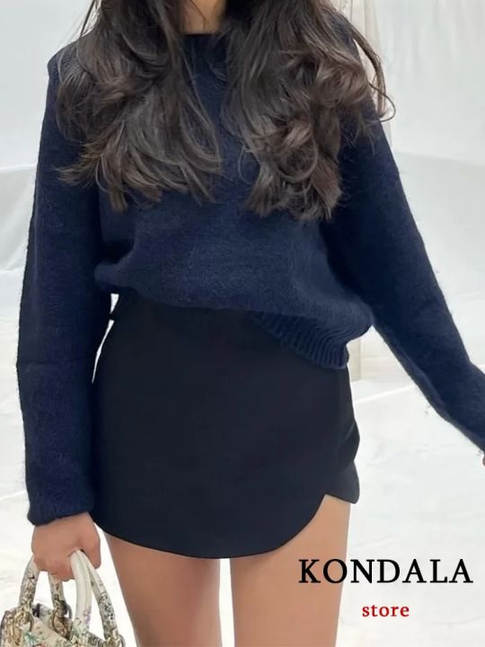 cc-kondala-fashion-2023-asymmetrical-skirts-shorts-waist-back-pockets-wide-leg-female