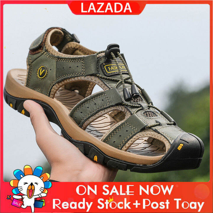 Men's Shoes 2022 + Summer Outdoor Mountain Climbing Sandals Beach Shoes