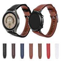 【CW】►♧  20mm 22mm Band for 5 45mm active 2 Leather Correa watch 4 44mm 40mm