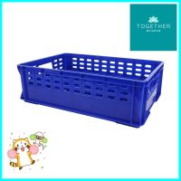 ลังแก้ว 24 ช่อง GW 33.5x48.5x15 ซม. สีน้ำเงินGLASS RACK BASKET GW 24-COMPARTMENT 33.5X48.5X15CM BLUE **สามารถออกใบกำกับภาษีได้ค่ะ**