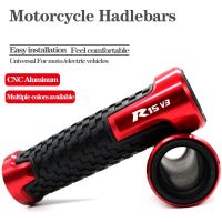 7/8 "22Mm Universal รถจักรยานยนต์ Handlebar Handlebar มือผ้าพันแฮนด์จักรยานสำหรับ Yamaha YZFR15 V3 YZF R15 V3.0 2018 2019 2020 2021อุปกรณ์เสริม