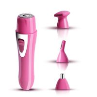 ZZOOI USB Rechargeable Eyebrow Razor Facial Hair Removal for Women 2 in 1 Eyebrow Trimmer and 100% Painless Hair Remover With Light