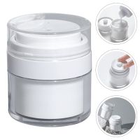 【YF】✑  Creme Makeup Sample Plastic Airless Containers Eyeshadow Jar Squeeze Bottle Press