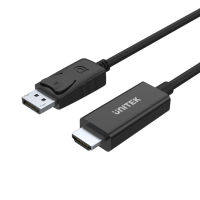 Unitek Y-5118CA สาย DisplayPort to HDMI 1080P Full HD Cable ความยาว 1.8M รับประกัน 2 ปี