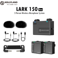 Hollyland Lark 150 Duo Microphone System ไมค์ไร้สายขนาดเล็ก (2 x Microphones, 1 x Receiver)