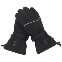 【LZ】◐  Luvas de esqui com toque de 7.4v luva de lã quente com aquecimento por usb para caça ar livre motociclismo ciclismo masculino e feminino à prova dágua