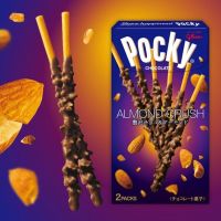 ?? กูลิโกะ ป๊อกกี้ แอลมอนด์ครัช Glico Pocky Almond Crush 41 g.