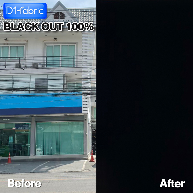 ฟิล์มกรองแสง ฟิล์มกรองแสงรถยนต์ ฟิล์มอาคาร ฟิล์มติดกระจก กันแสงUV100% BLACKOUT (ราคาต่อเมตร) Window Film ส่งไว