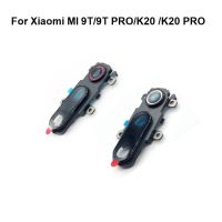 ใหม่สำหรับ Xiaomi Mi 9T Pro Redmi K20 Pro ด้านหลังเลนส์กระจกกล้องถ่ายรูปด้านหลังพร้อมที่ยึดปลอกคอกันสุนัขเลียหนามเตยสติกเกอร์ติดกาวอะไหล่ทดแทน