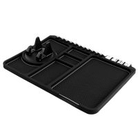 ผู้ขายร้อนมัลติฟังก์ชั่ Dashboard Anti Slip Mat แผ่นกันลื่นสำหรับรถ Non-Slip Pad ที่จับโทรศัพท์มือถือ GPS โทรศัพท์จำนวนแผ่นภายในรถอุปกรณ์เสริม