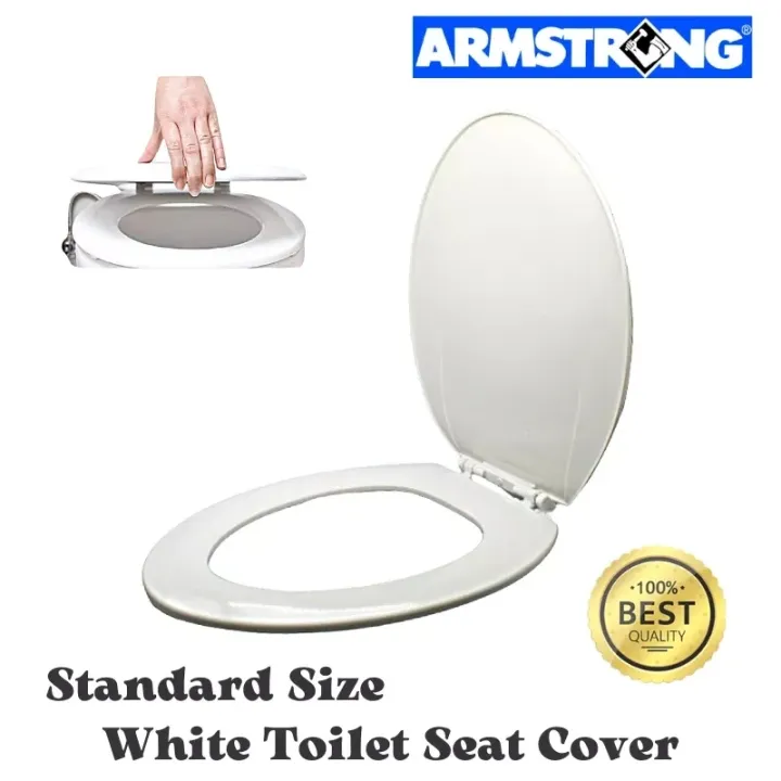 Toilet Bowl Sit Cover White Toilet Seat Cover Pad Universal Standard