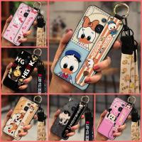 Cartoon Cute Phone Case For ZTE-Nubia Z50S Pro Lanyard Durable Wrist Strap Kickstand Anti-dust Shockproof Wristband