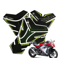 สำหรับ Kawasaki Nijia250R Nijia 250R รถจักรยานยนต์คาร์บอนไฟเบอร์การใช้ถัง Protector 3D ถังแก๊ส Protector Pad การใช้ฝาครอบสติกเกอร์