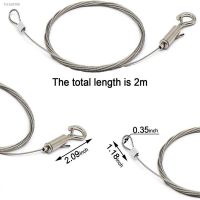 ✉♦♨ 304 Stainless Steel Automatic Wire Rope Spring Hook Adjustable Hanging Clothesline Tent Guardrail Lock Hardware Accessories