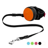 Retractable Dog Leash Adjustable Wrist Strap Running Jogging Pet Traction Rope Terrier Leash Belt Dog Product german shepherd Collars